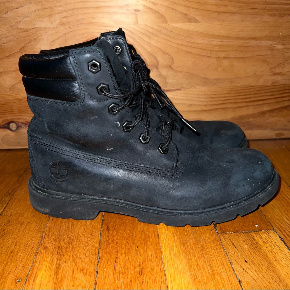 Timberland Women's Linden Woods Black 6-Inch Boot. Excellent condition